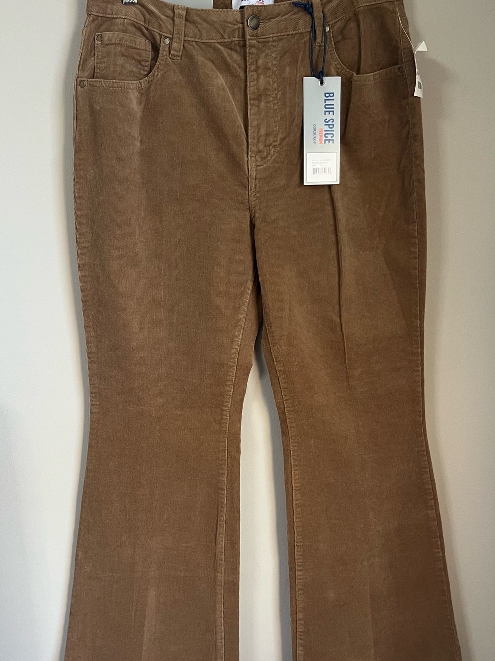 NWT Blue Spice Juniors Corduroy Flare pants